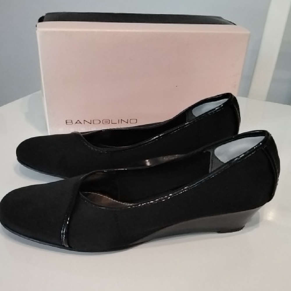 Bandolino Women's Black Wedge Shoes
